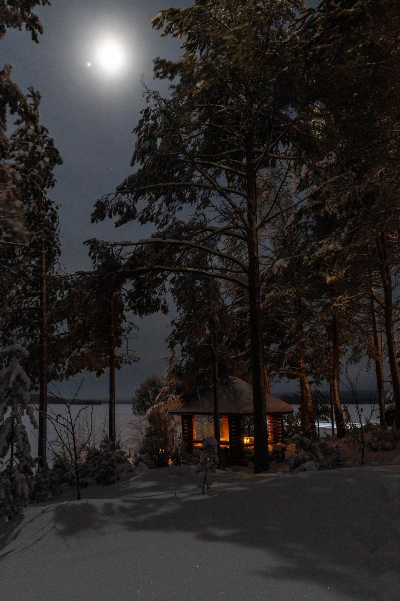 Lapland Arctic Cabins Kemijarvi Bagian luar foto