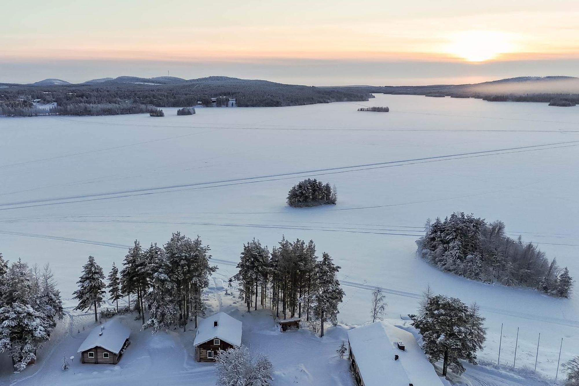Lapland Arctic Cabins Kemijarvi Bagian luar foto