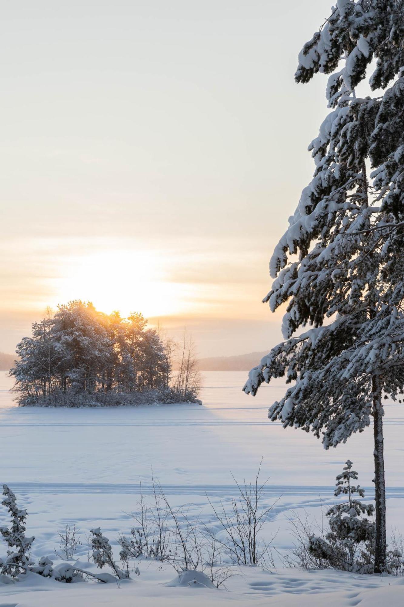 Lapland Arctic Cabins Kemijarvi Bagian luar foto