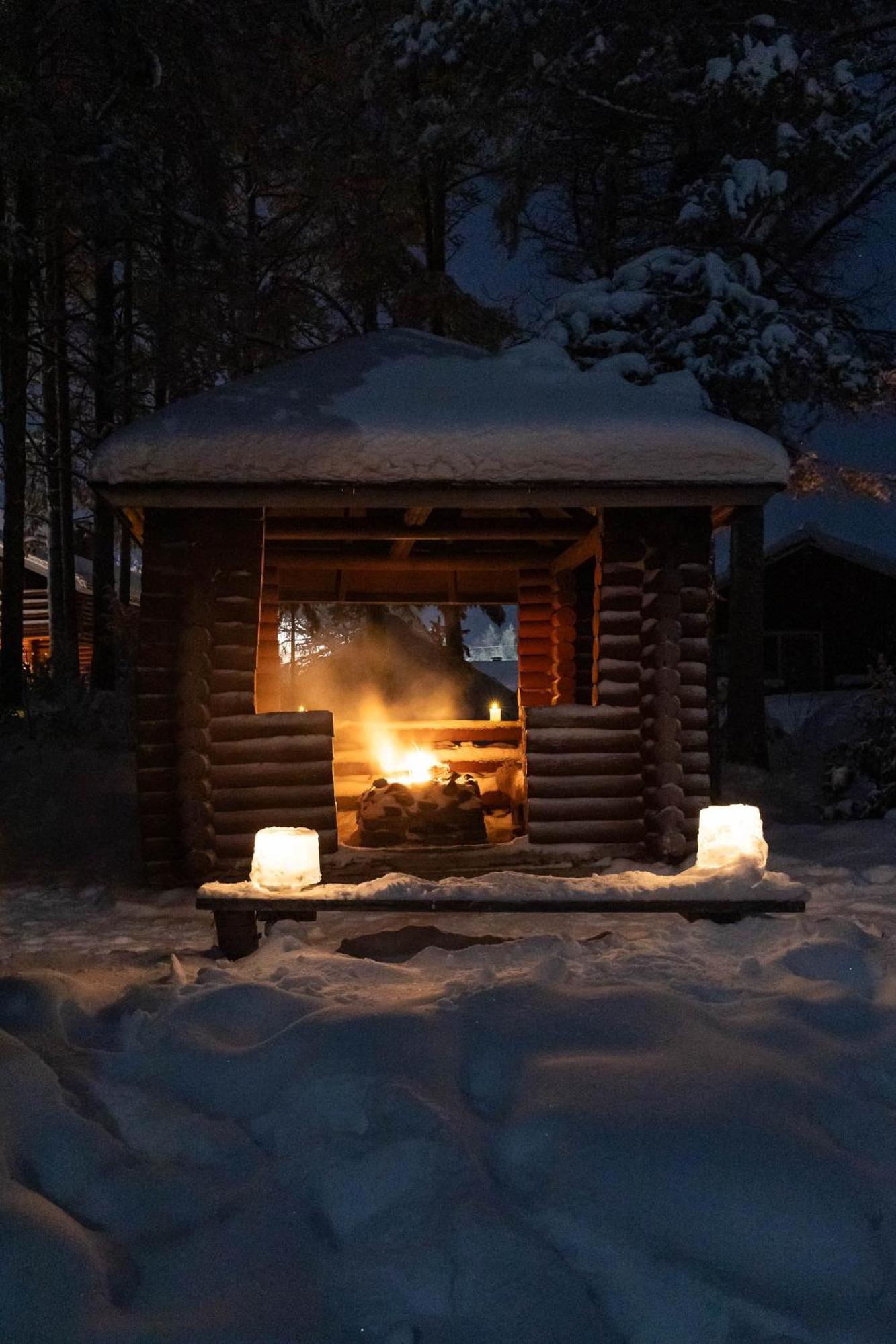 Lapland Arctic Cabins Kemijarvi Bagian luar foto